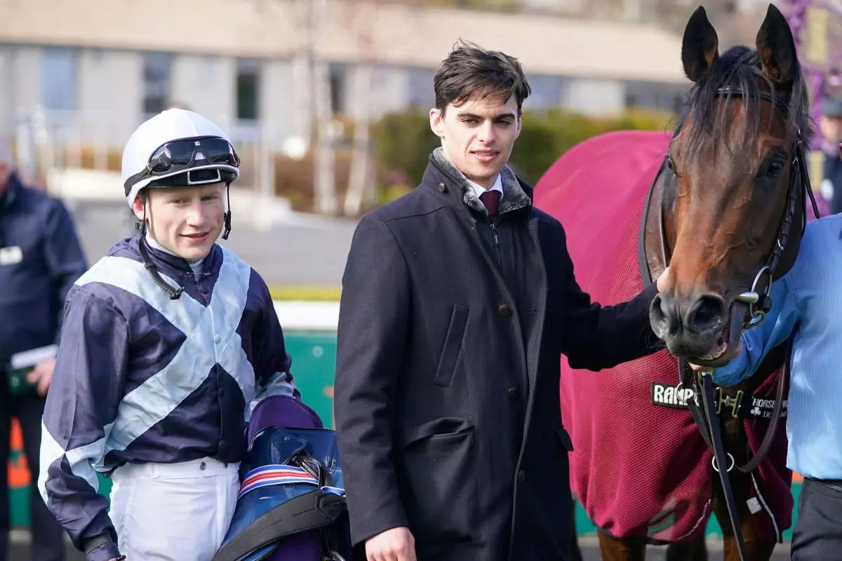 Jockey Gavin Ryan and trainer Donnacha O'Brien - May 2023