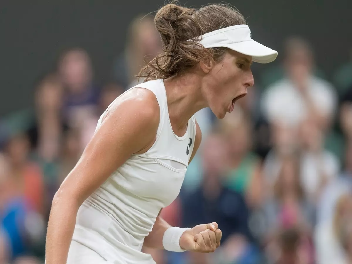 Johanna Konta Simona Halep Wimbledon Jul17