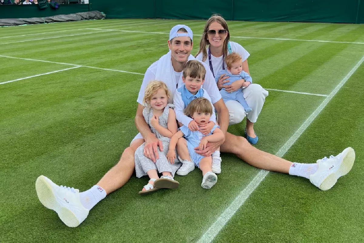 John Isner family