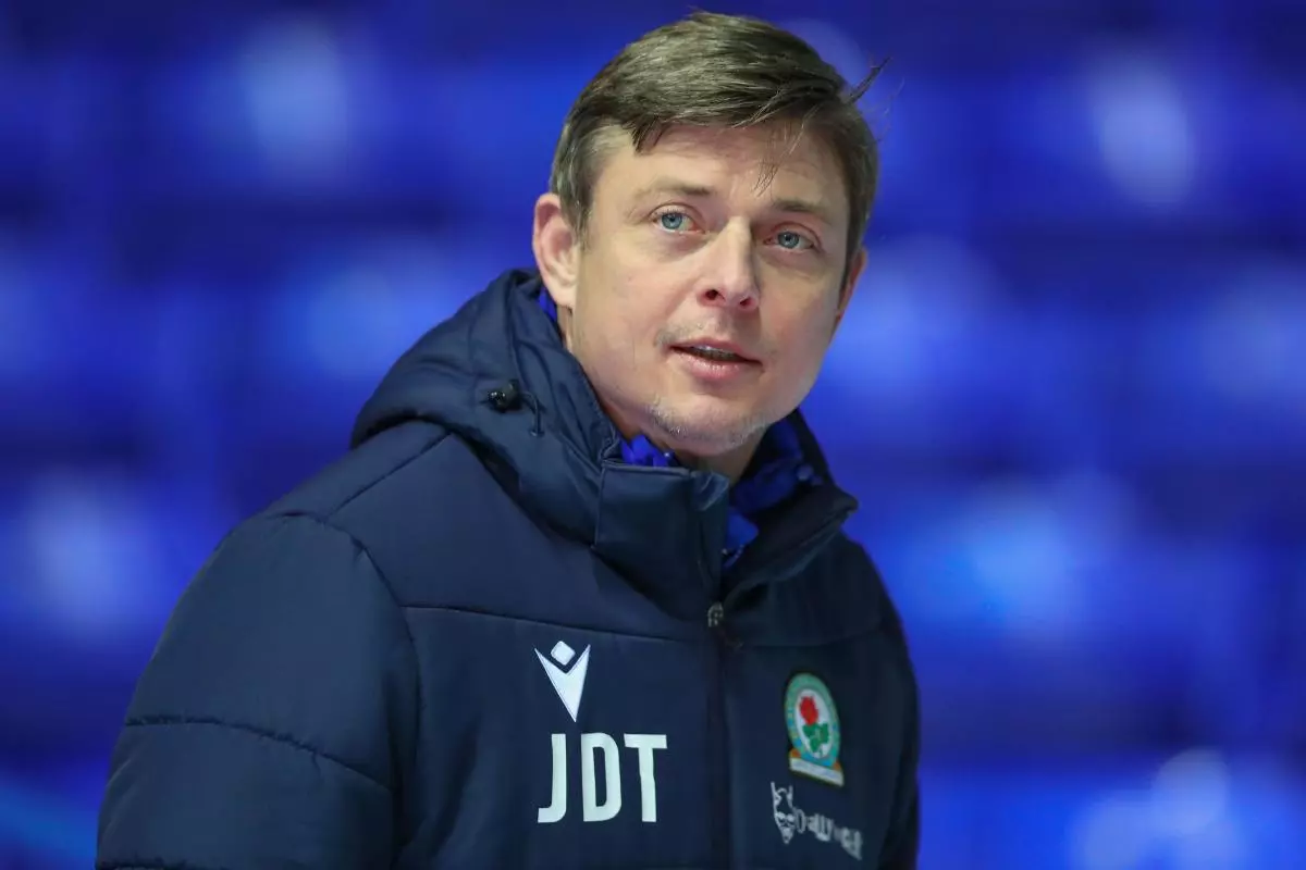Jon Dahl Tomasson manager of Blackburn Rovers arrives - February 2023
