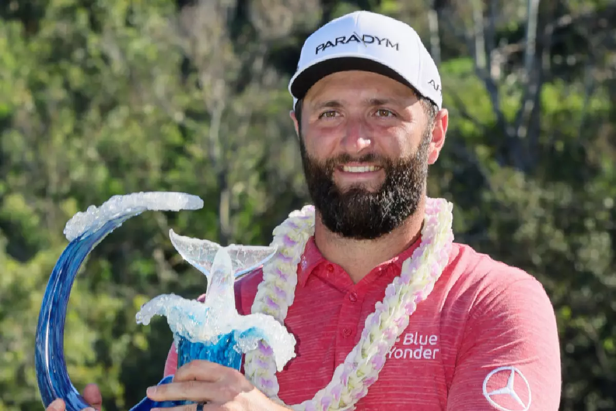 Jon Rahm wins Tournament of Champions - Jan 2023