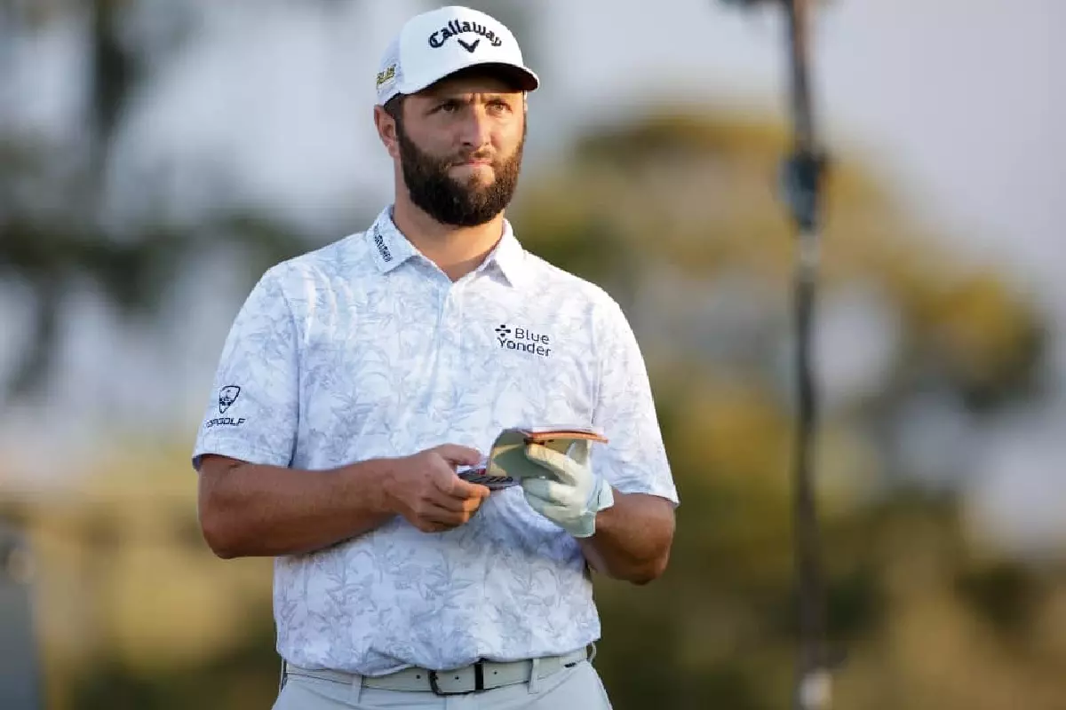 Jon Rahm at the 2022 PLAYERS