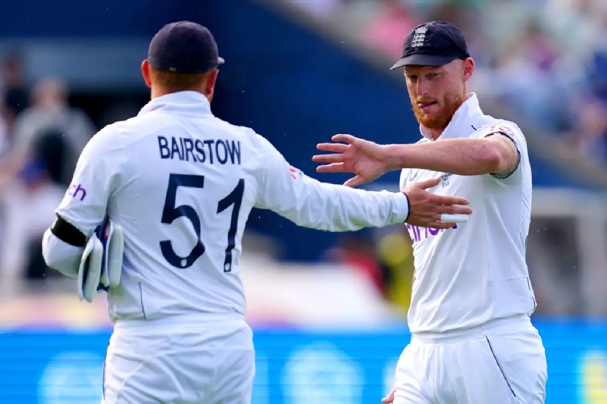 Jonny Bairstow Ben Stokes Ashes first Test Day