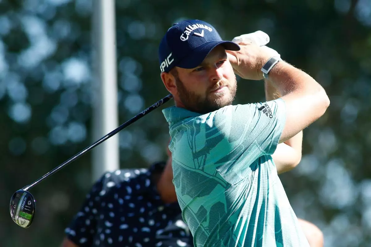 Jordan Smith in European Tour action