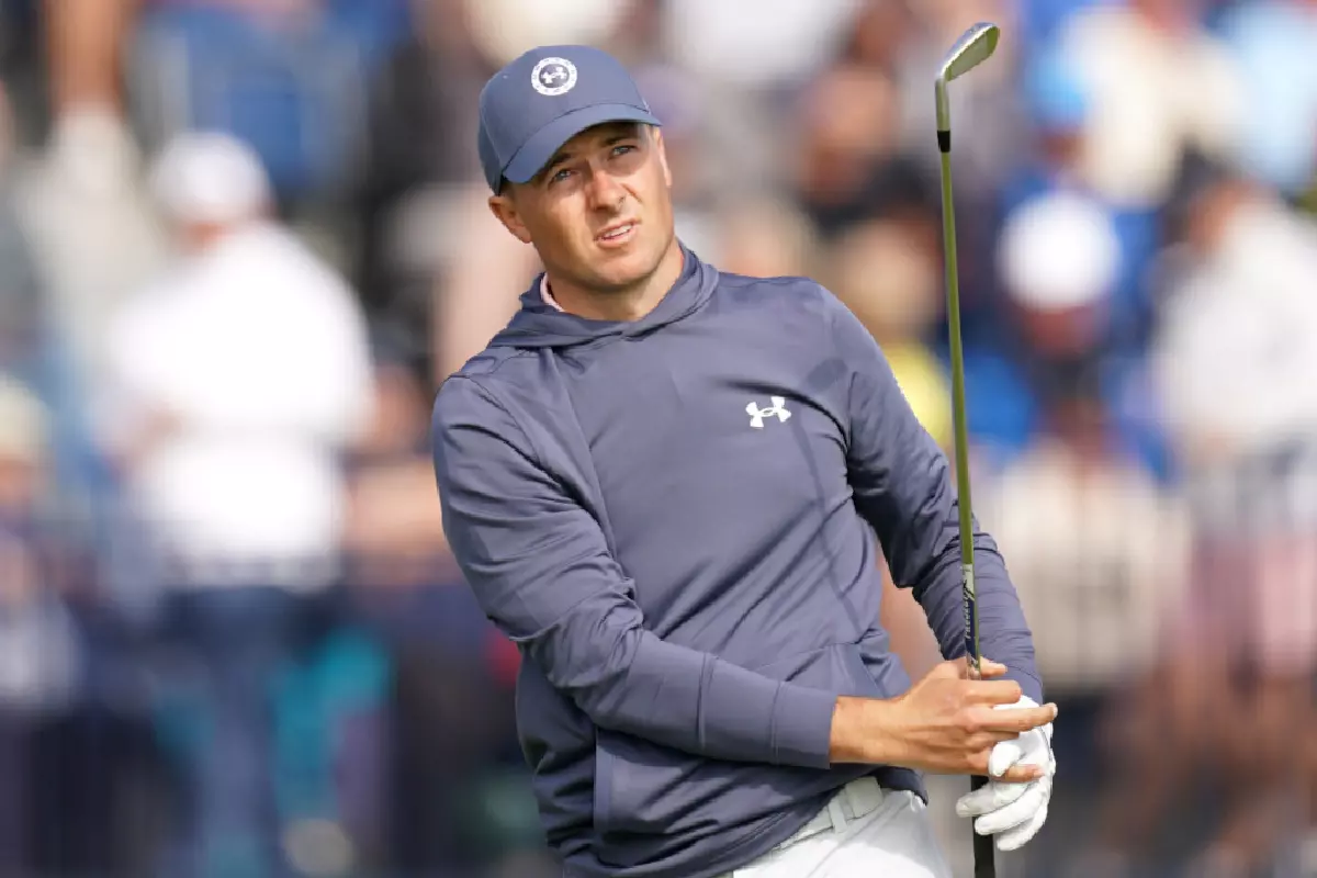 Jordan Spieth at the Open - Jul 2023