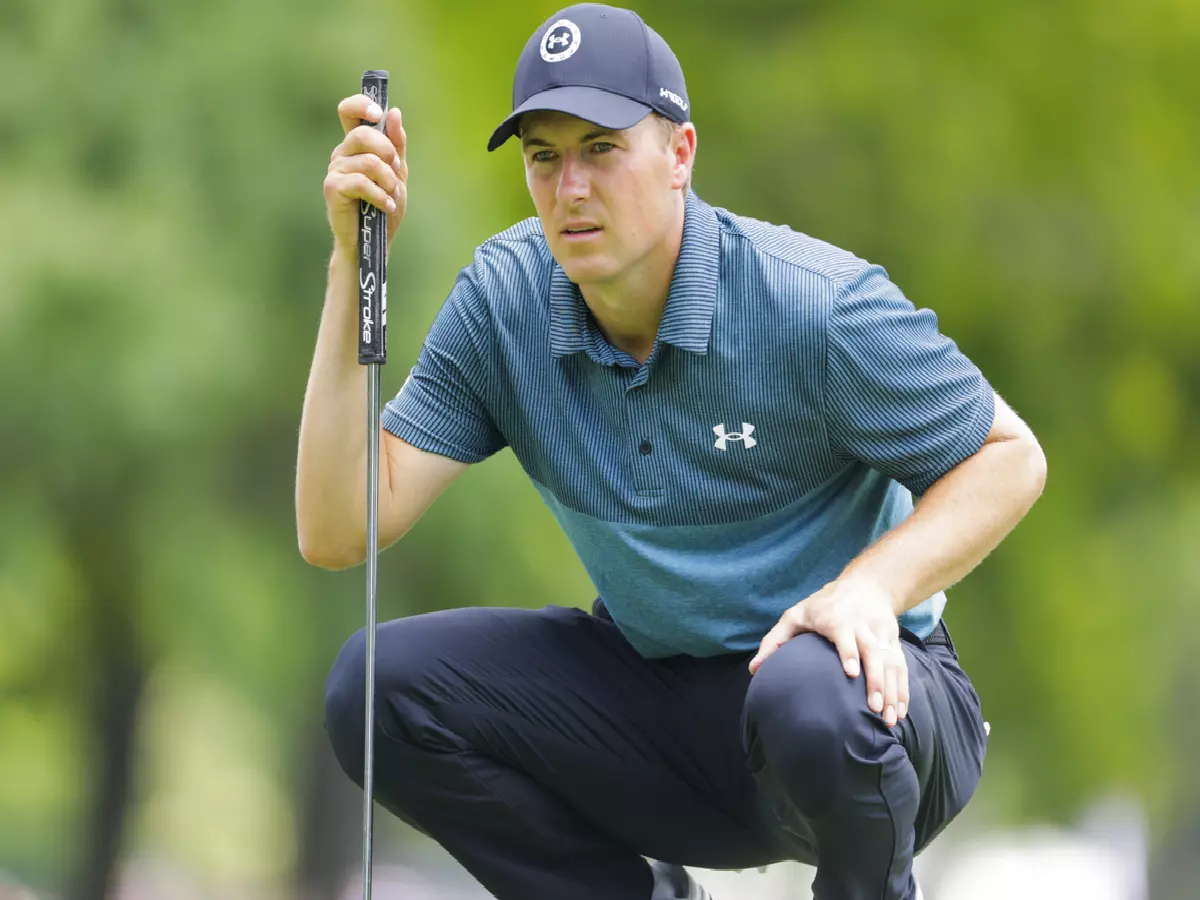 Jordan Spieth, 54 hole leader at the 2021 Charles Schwab Challenge