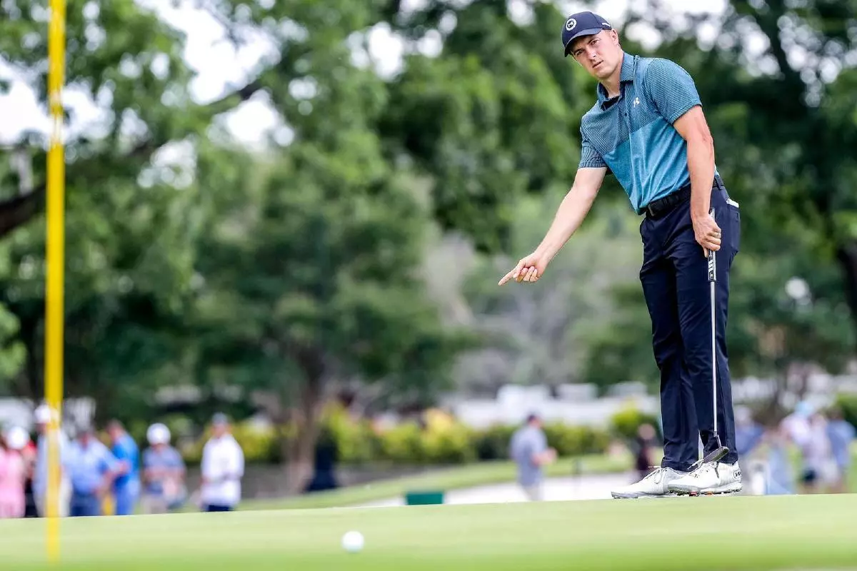 Jordan Spieth at the 2021 Charles Schwab Champs