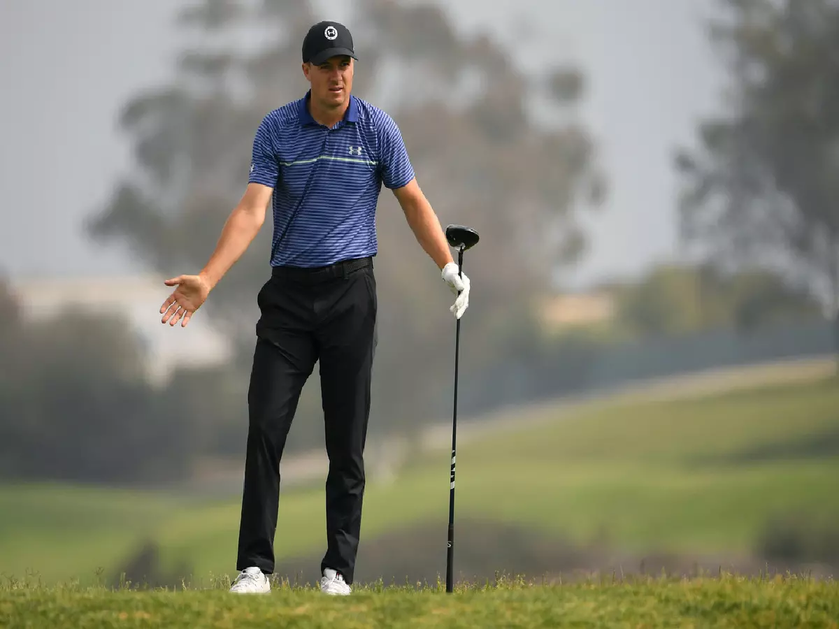 Jordan Spieth gets ready for the 2021 US Open