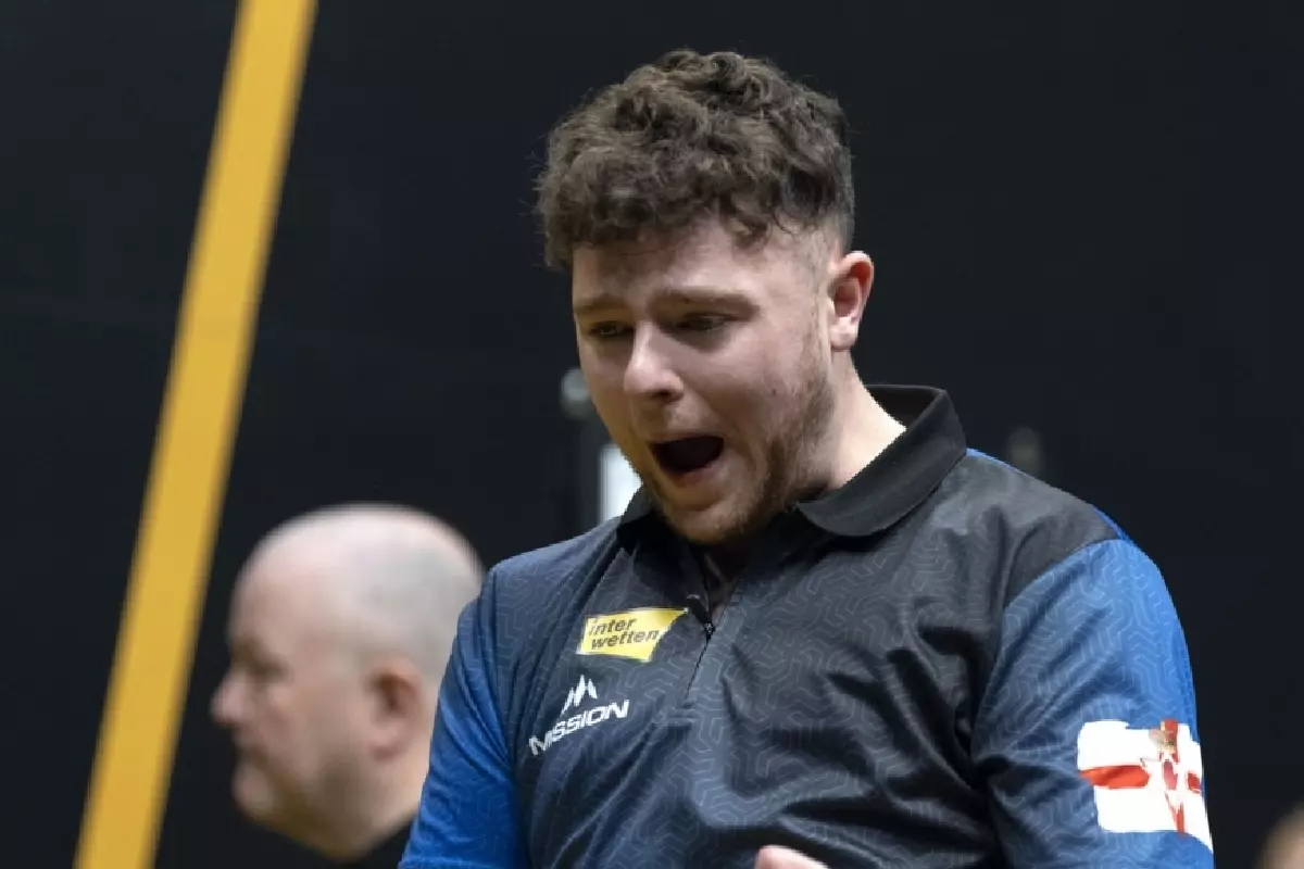 Josh Rock wins at the Winmau World Youth Championship - October 2022