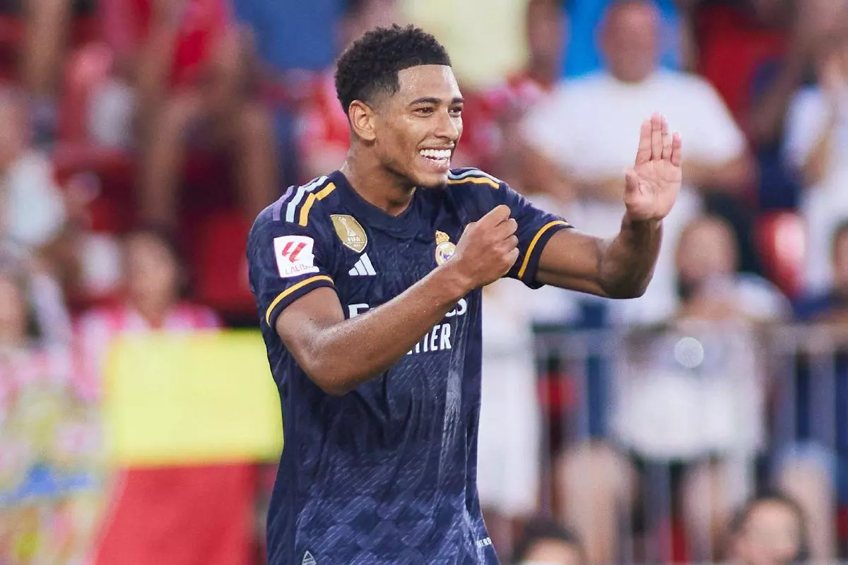 Jude Bellingham of Real Madrid