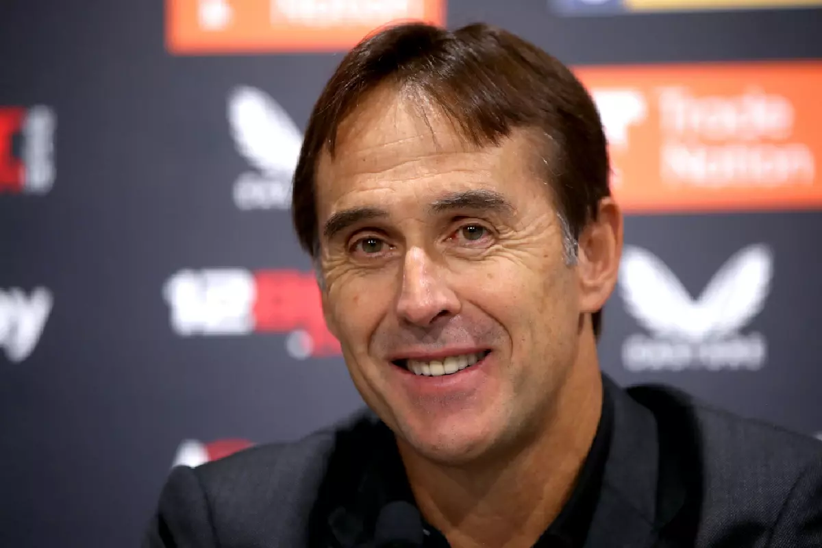 Julen Lopetegui press conference Jan 2023
