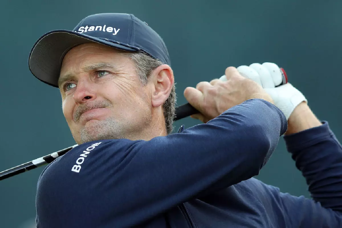 Justin Rose at the PGA Championship - May 2023