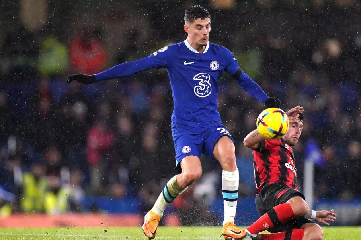 Kai Havertz for Chelsea against Bournemouth Dec 22