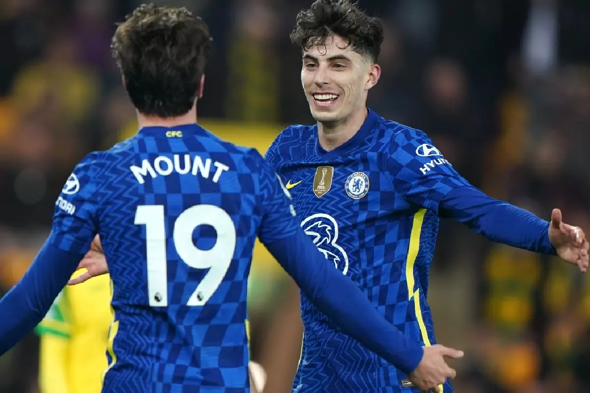 Kai Havertz Chelsea Mason Mount Mar22