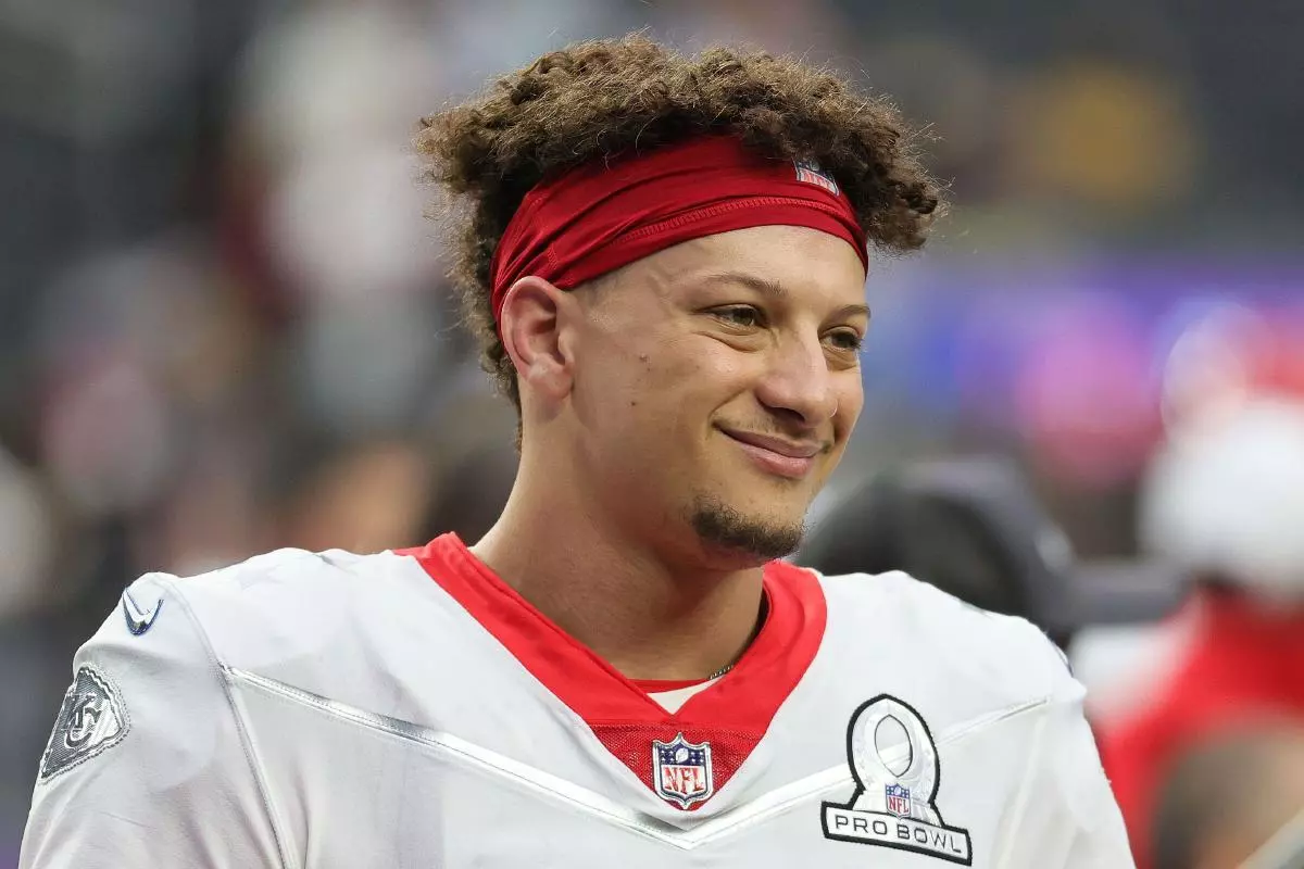 Kansas City Chiefs quarterback Patrick Mahomes