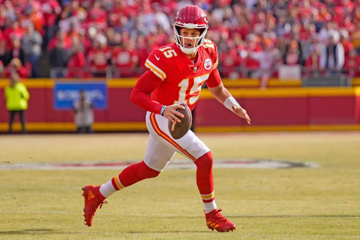Kansas City Chiefs quarterback Patrick Mahomes