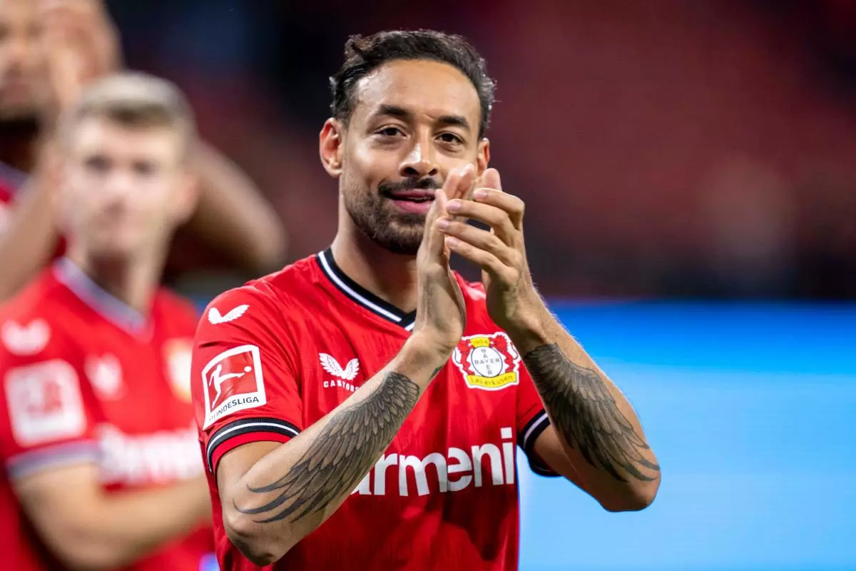 Karim Bellarabi of Leverkusen 12 Nov 2022
