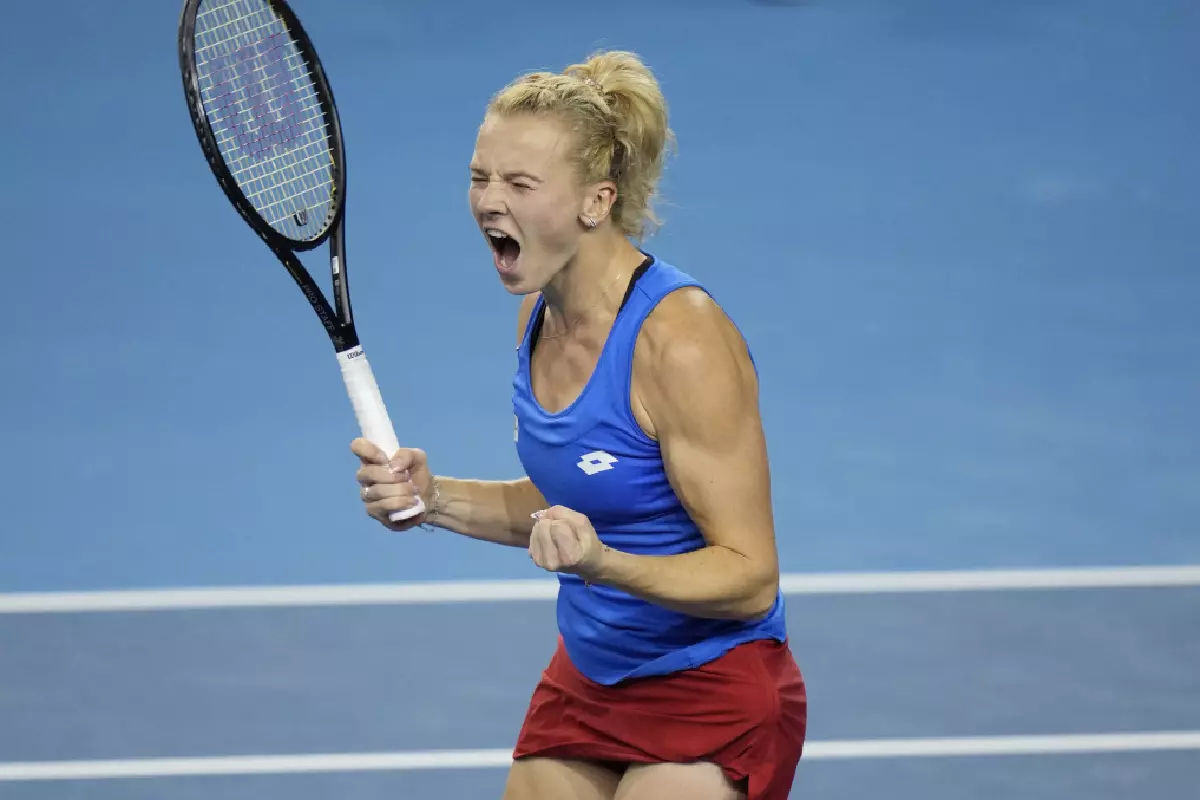 Katerina Siniakova Billie Jean King Cup - Nov 2022