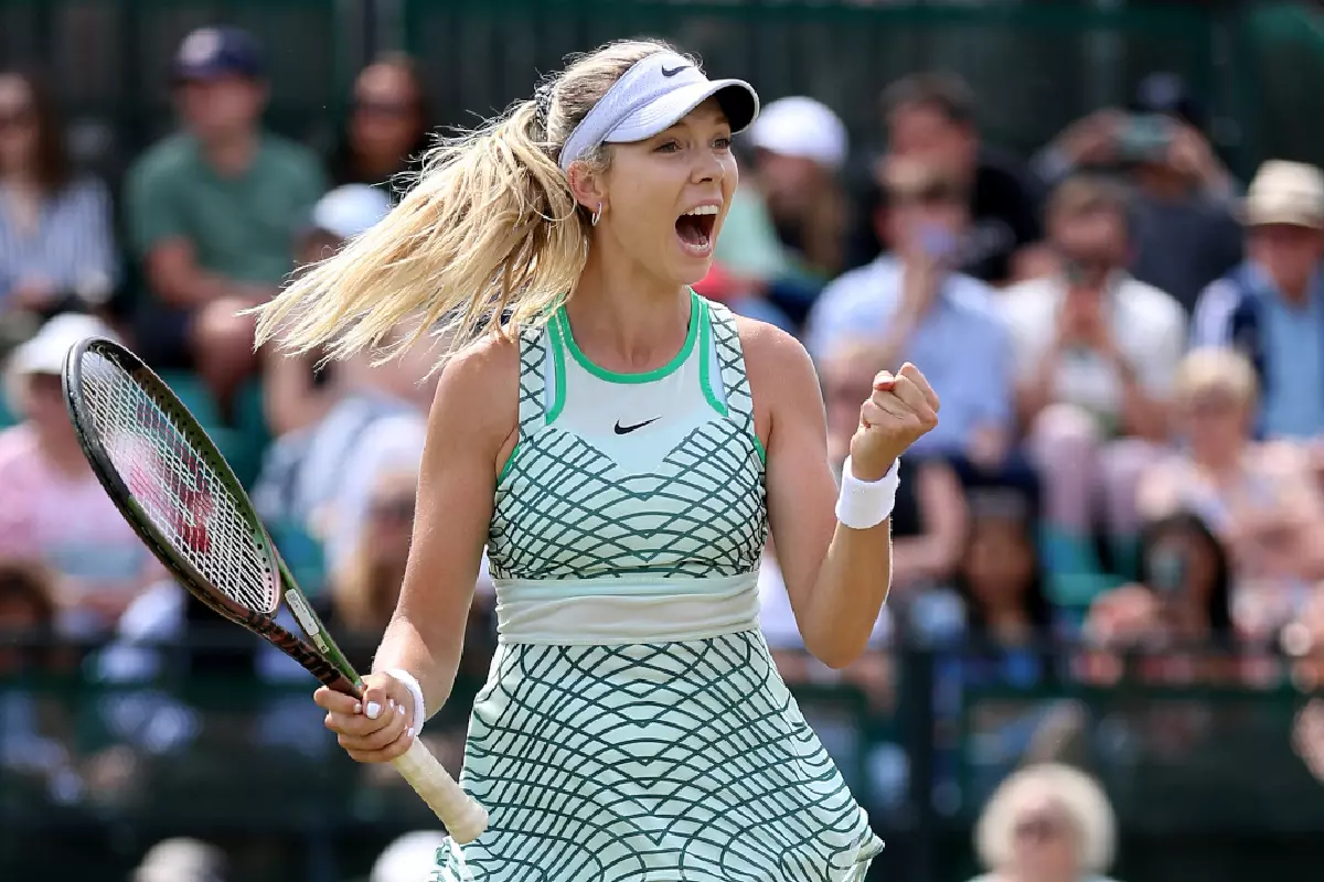 Katie Boulter at the Nottingham Open - Jun 2023