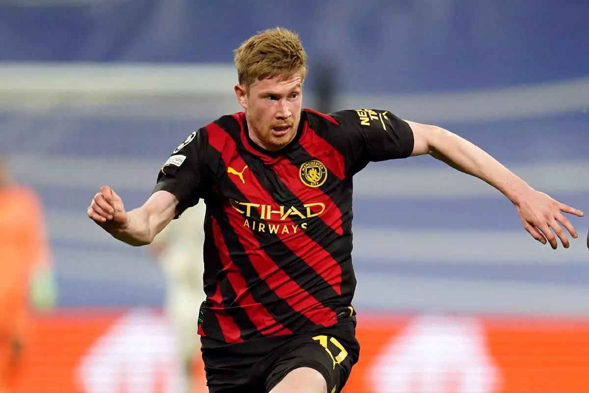 Kevin De Bruyne of Manchester City 9 May 2023