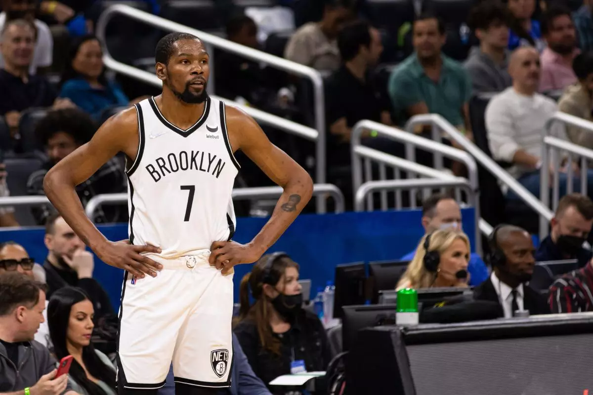 Kevin Durant, Brooklyn Nets vs Boston Celtics