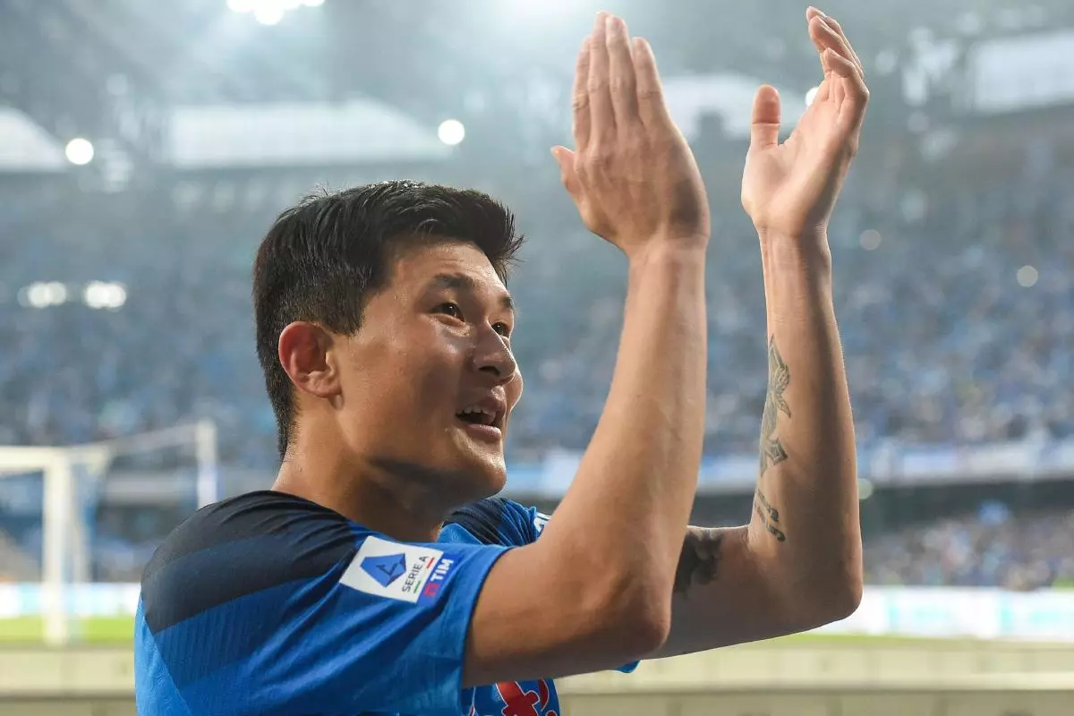 Kim Min-jae of Napoli 7 May 2023