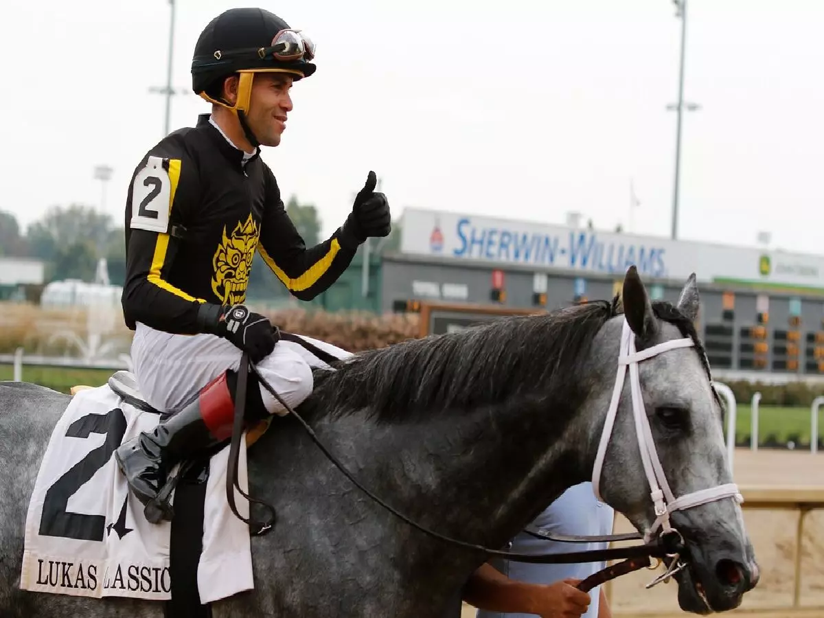 knicks go ridden by joel rosario wins lukas classic