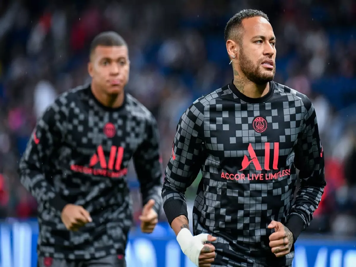 Kylian Mbappe Neymar PSG Sep21