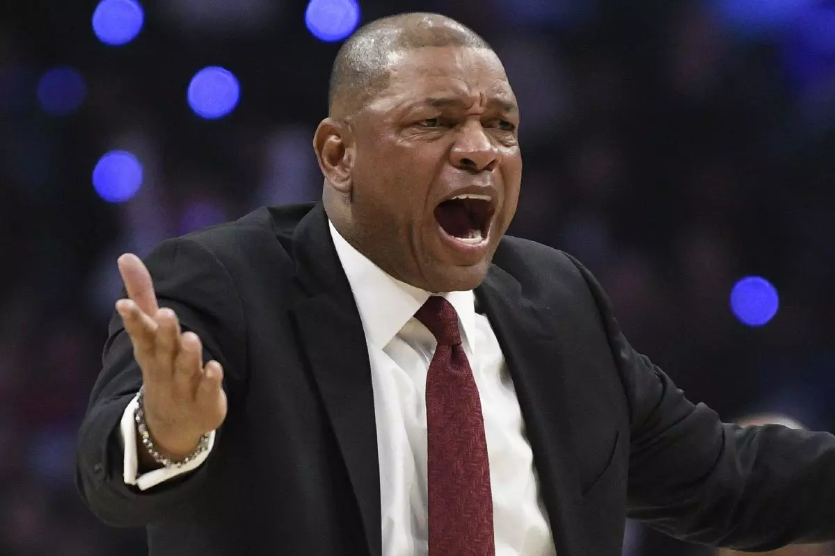 LA Clippers head coach Doc Rivers