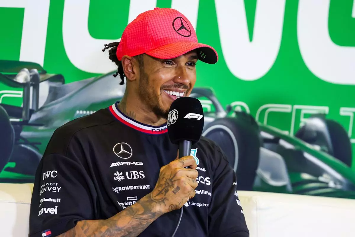 Lewis Hamilton of Mercedes 22 Jul 2023