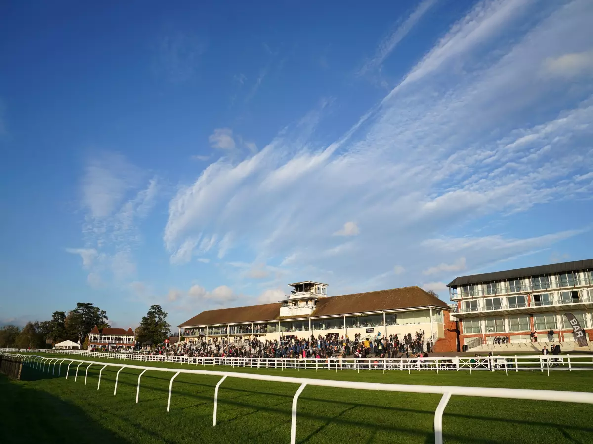 Lingfield Park, Horse Racing track, Dec2021