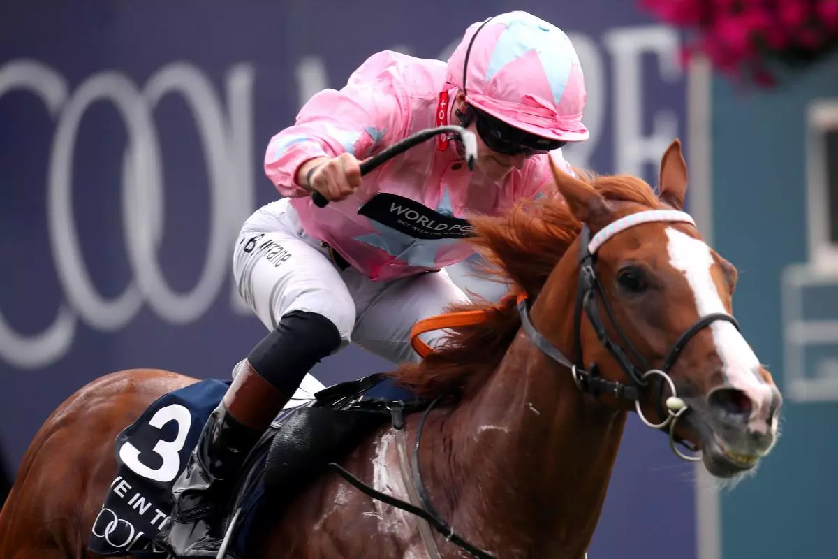 Live In The Dream ridden by Sean Kirrane wins the Nunthorpe Stakes