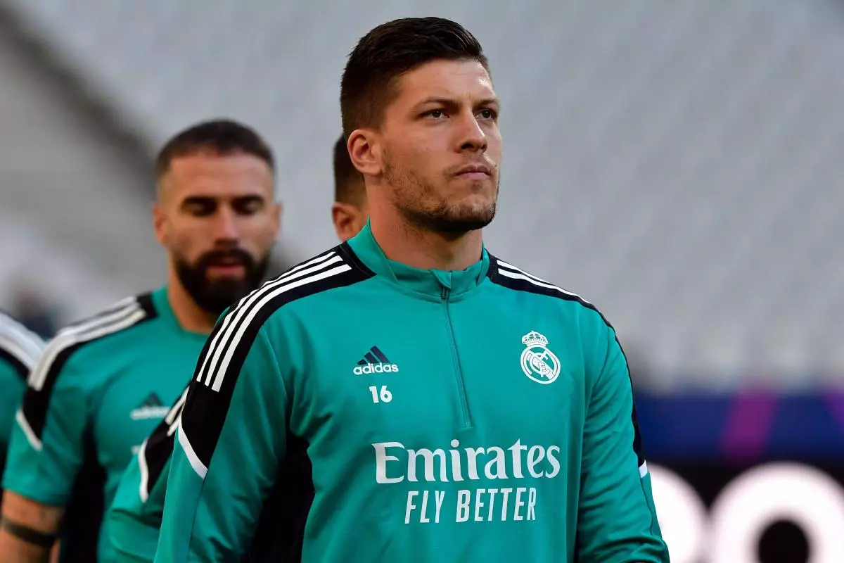 Luka Jovic of Real Madrid