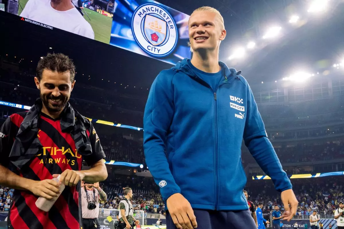 Manchester City's Erling Haaland