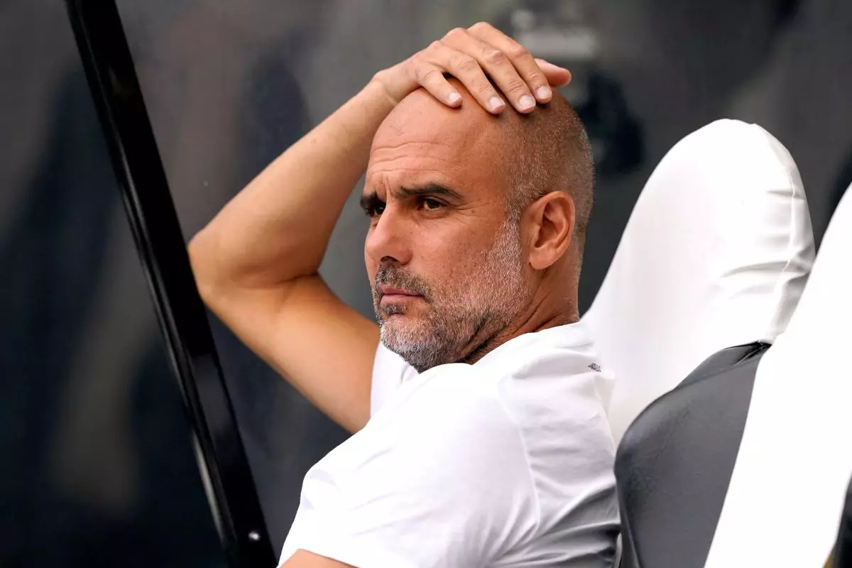 Manchester City manager Pep Guardiola