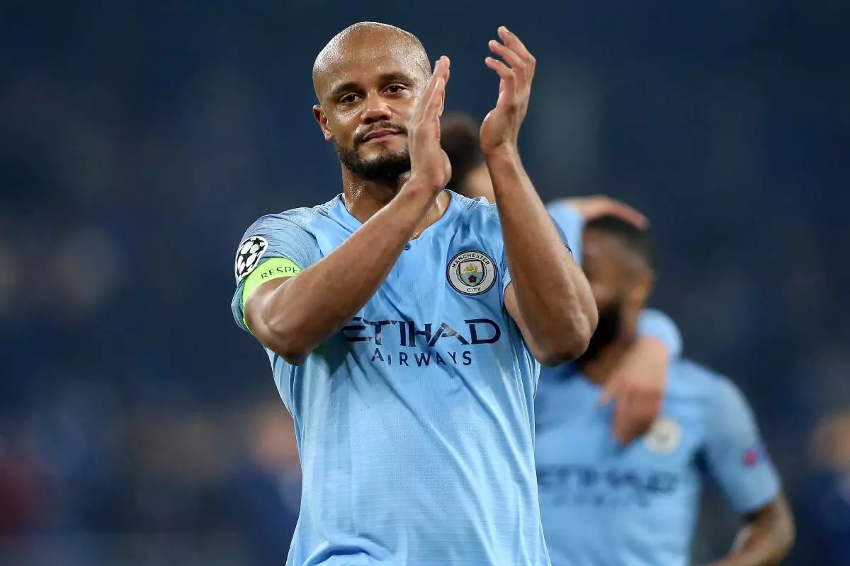 Manchester City's Vincent Kompany