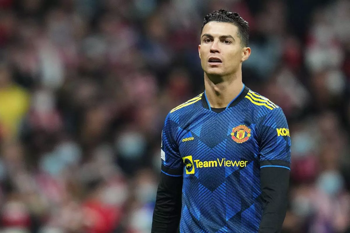 Manchester United striker Cristiano Ronaldo