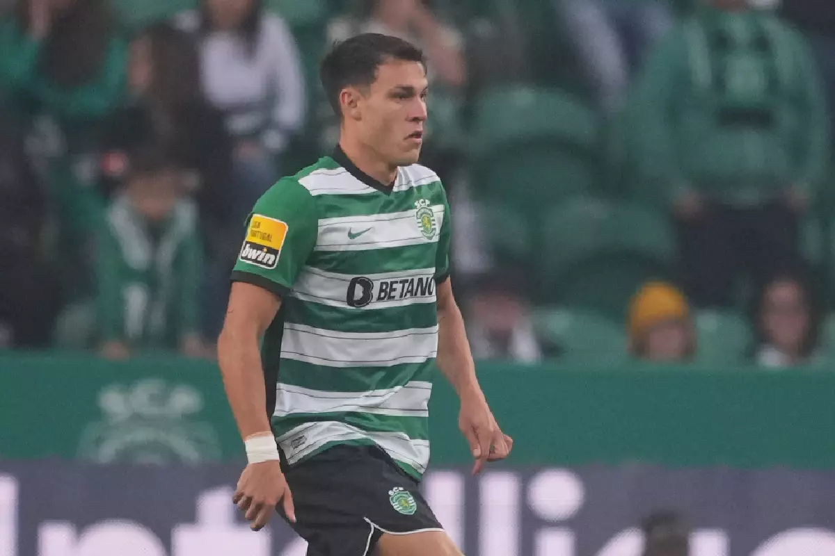 Manuel Ugarte for Sporting Lisbon May 2023