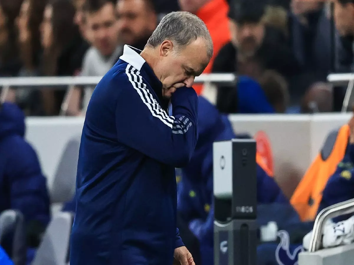 Marcelo Bielsa Leeds vs Tottenham Nov21