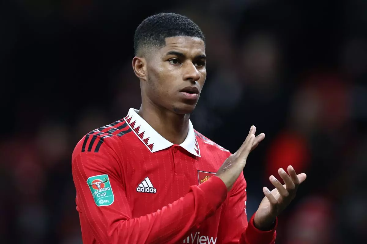 Marcus Rashford of Manchester United