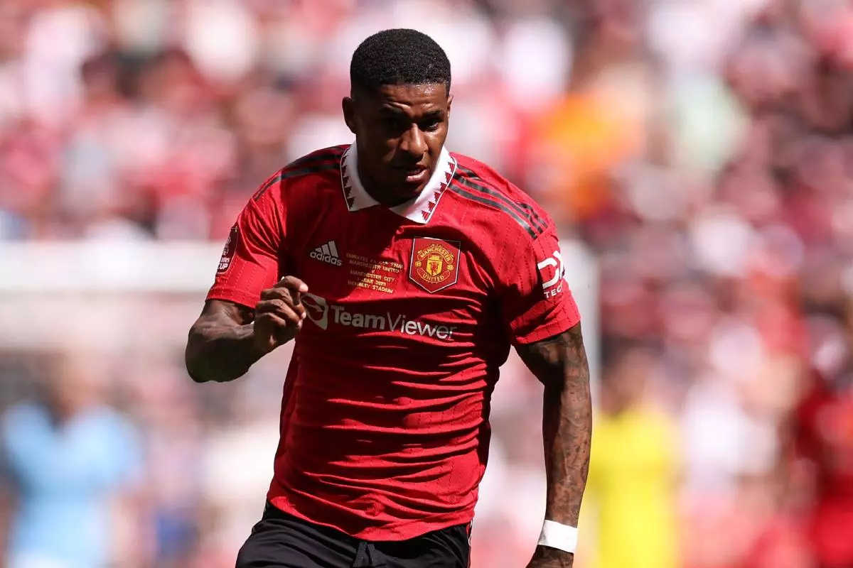 Marcus Rashord of Manchester United 3 Jun 2023