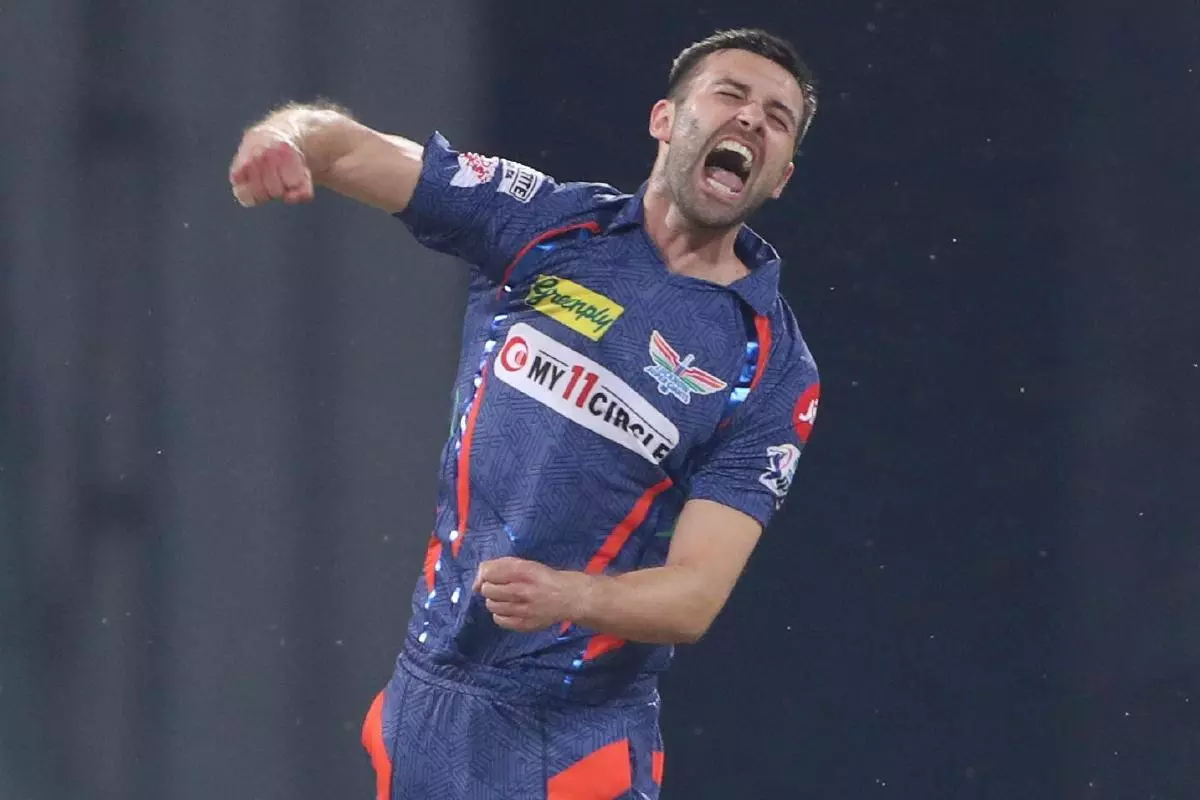 Mark Wood of Lucknow Super Giants