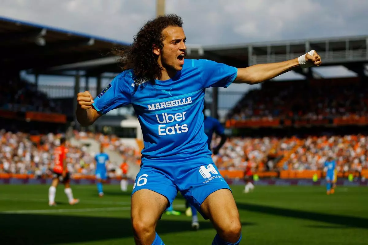 Olympique de Marseille's Matteo Guendouzi