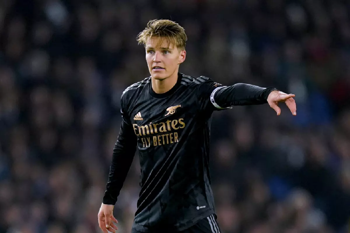 Martin Odegaard versus Brighton Dec 22