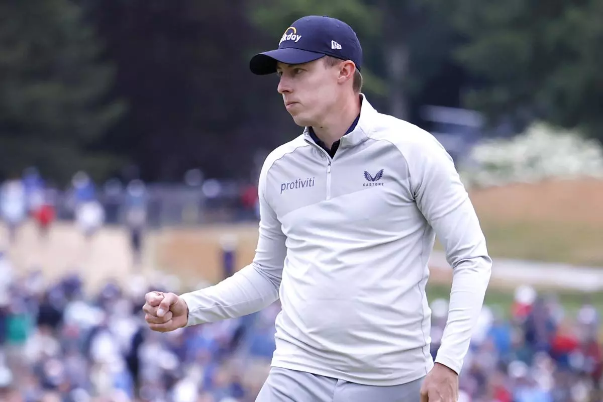 Matt Fitzpatrick of England