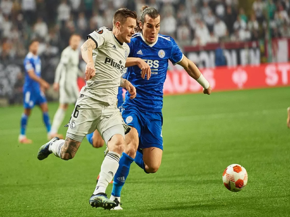 Mattias Johansson Legia Warsaw Caglar Soyuncu Leicester Sep21