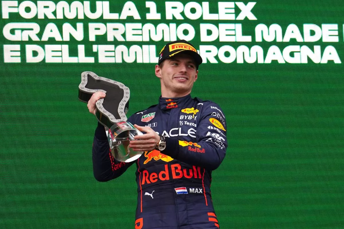 Max Verstappen wins Emilia Romagna GP