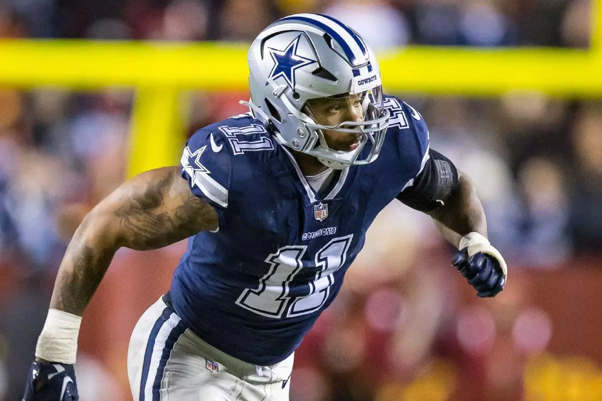 Micah Parsons of the Dallas Cowboys 8 Jan 2023