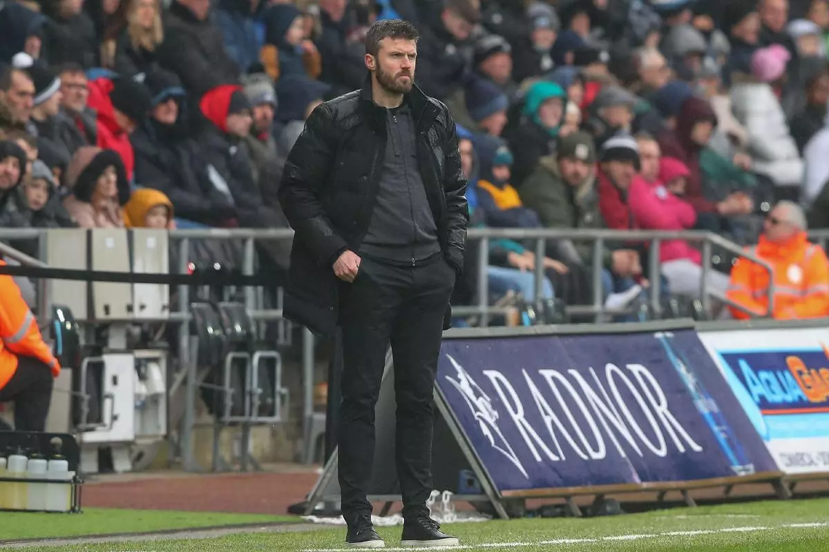 Michael Carrick Manager of Middlesbrough during a Sky Bet Championship match - March 2023