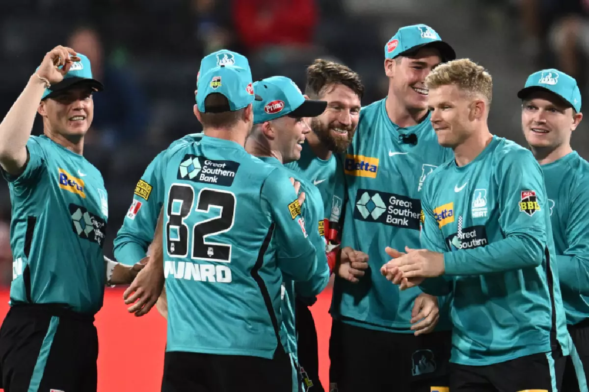 Michael Neser Brisbane Heat - Jan 2023